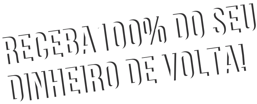 SEO Receba 100% do seu dinheiro de volta!